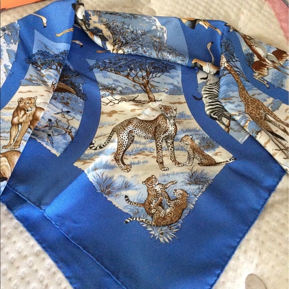 Hermes scarf Tanzanie silk 90cm (regular size) - Picture 1 of 9